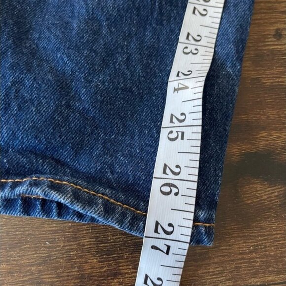 Levi’s premium WEDGIE ICON FIT ANKLE WOMEN'S JEANS size 27 dark Wash but… - Picture 15 of 15